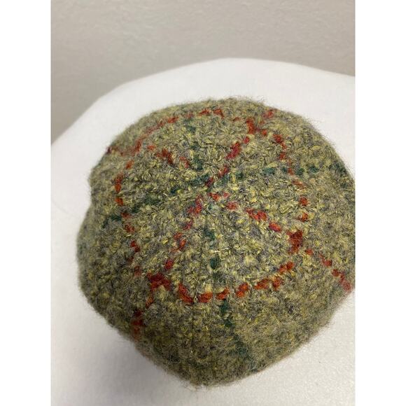 Branigan Weavers Irish Tweed Cadet Cap Hat Wool Alpaca Plaid Made in Ireland - Picture 6 of 10